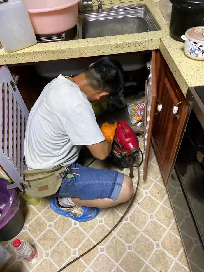 横沥镇通下水道